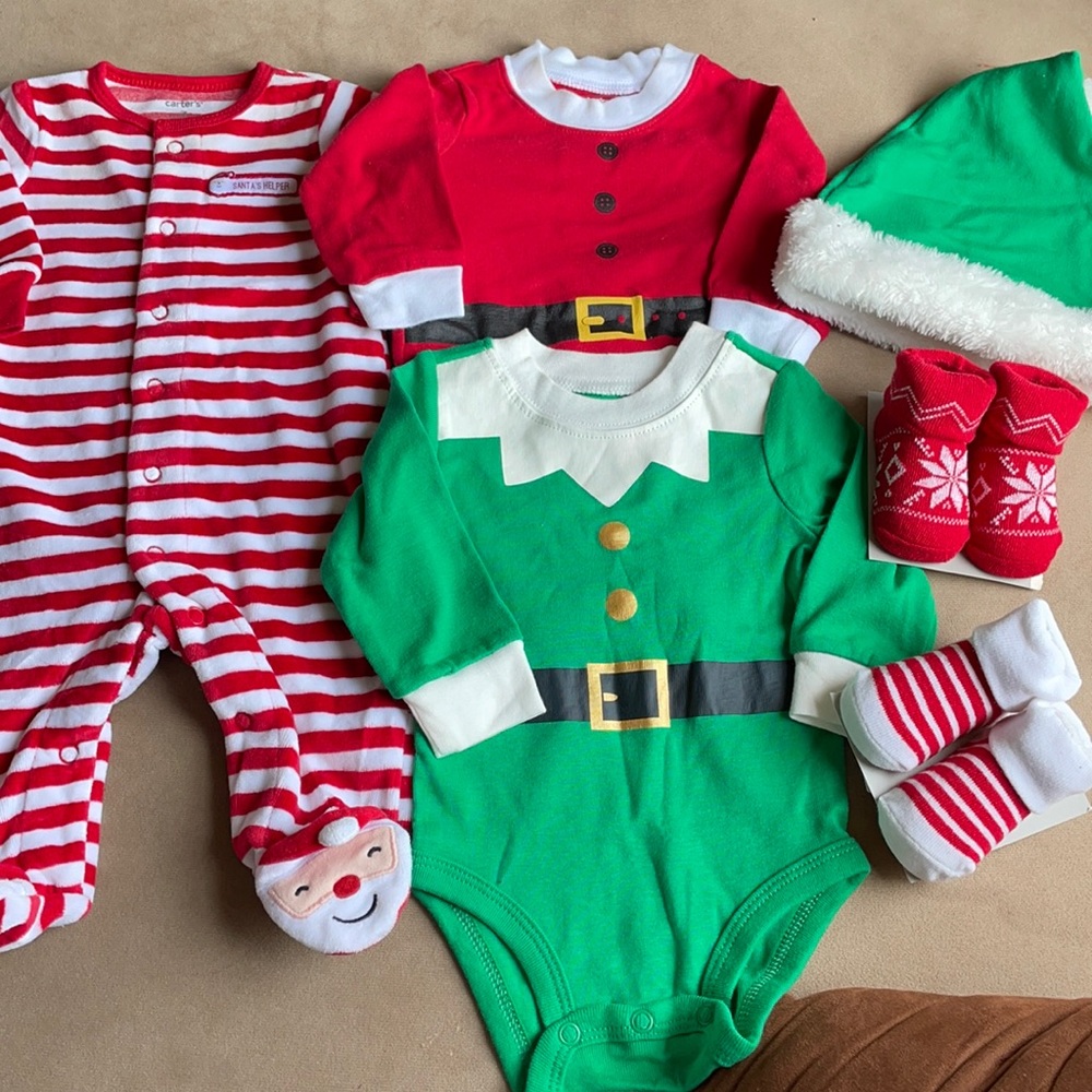 Baby clothes bundle- Christmas outfit